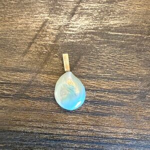 Elegant Baroque Pearl Teardrop Pendant